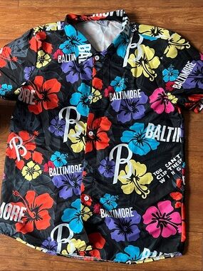 Orioles City Connect Hawaiian Shirt